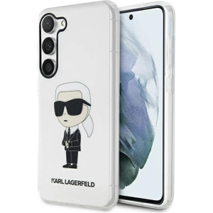 Hurtownia GSM - Etui Karl Lagerfeld KLHCS23MHNIKTCT Samsung Galaxy S23+ Plus carcasă transparentă dură Ikonik Etui Karl Lagerfeld - KLD1490 - {ean13} - Hurt