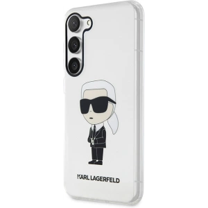 Hurtownia GSM - Etui Karl Lagerfeld KLHCS23MHNIKTCT Samsung Galaxy S23+ Plus carcasă transparentă dură Ikonik Etui Karl Lagerfeld - KLD1490 - {ean13} - Hurt