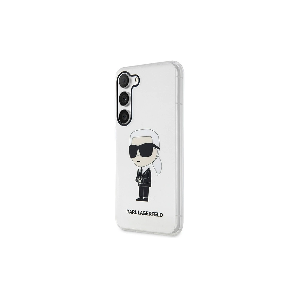 Wholesale Karl Lagerfeld KLHCS23MHNIKTCT Samsung Galaxy S23+ Plus transparent hardcase Ikonik Karl Lagerfeld - KLD1490 - {ean13} - Hurt