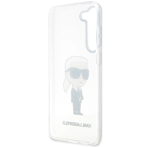Etui Karl Lagerfeld KLHCS23MHNIKTCT Samsung Galaxy S23+ Plus transparent hardcase Ikonik Etui Karl Lagerfeld