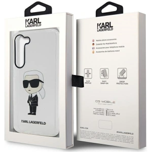 Hurtownia GSM - Etui Karl Lagerfeld KLHCS23MHNIKTCT Samsung Galaxy S23+ Plus carcasă transparentă dură Ikonik Etui Karl Lagerfeld - KLD1490 - {ean13} - Hurt