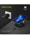 Wholesale Spigen PF2104G ArcField Wireless Charger 15W Black - SPN2762 - {ean13} - Hurt