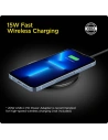 Wholesale Spigen PF2104G ArcField Wireless Charger 15W Black - SPN2762 - {ean13} - Hurt
