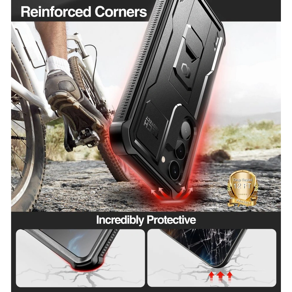 Hurtownia GSM - Etui Tech-Protect Kevlar Pro Samsung Galaxy S23 Fekete - THP1723 - {ean13} - Hurt