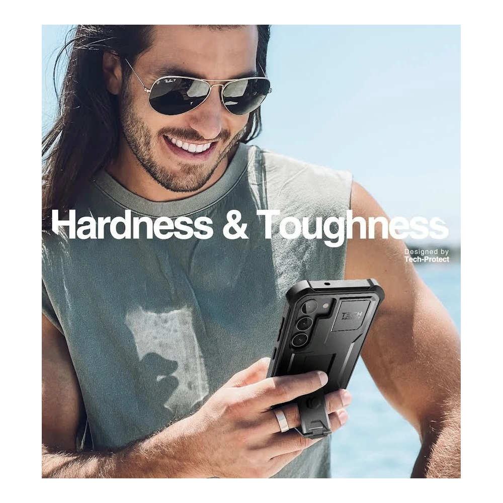 Hurtownia GSM - Etui Tech-Protect Kevlar Pro Samsung Galaxy S23 Fekete - THP1723 - {ean13} - Hurt