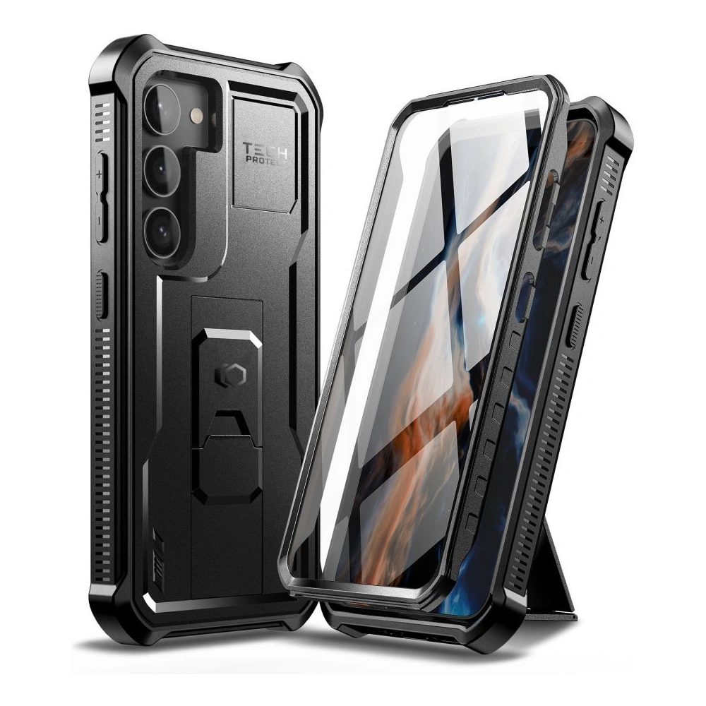 Hurtownia GSM - Etui Tech-Protect Kevlar Pro Samsung Galaxy S23+ Plus Fekete - THP1724 - {ean13} - Hurt