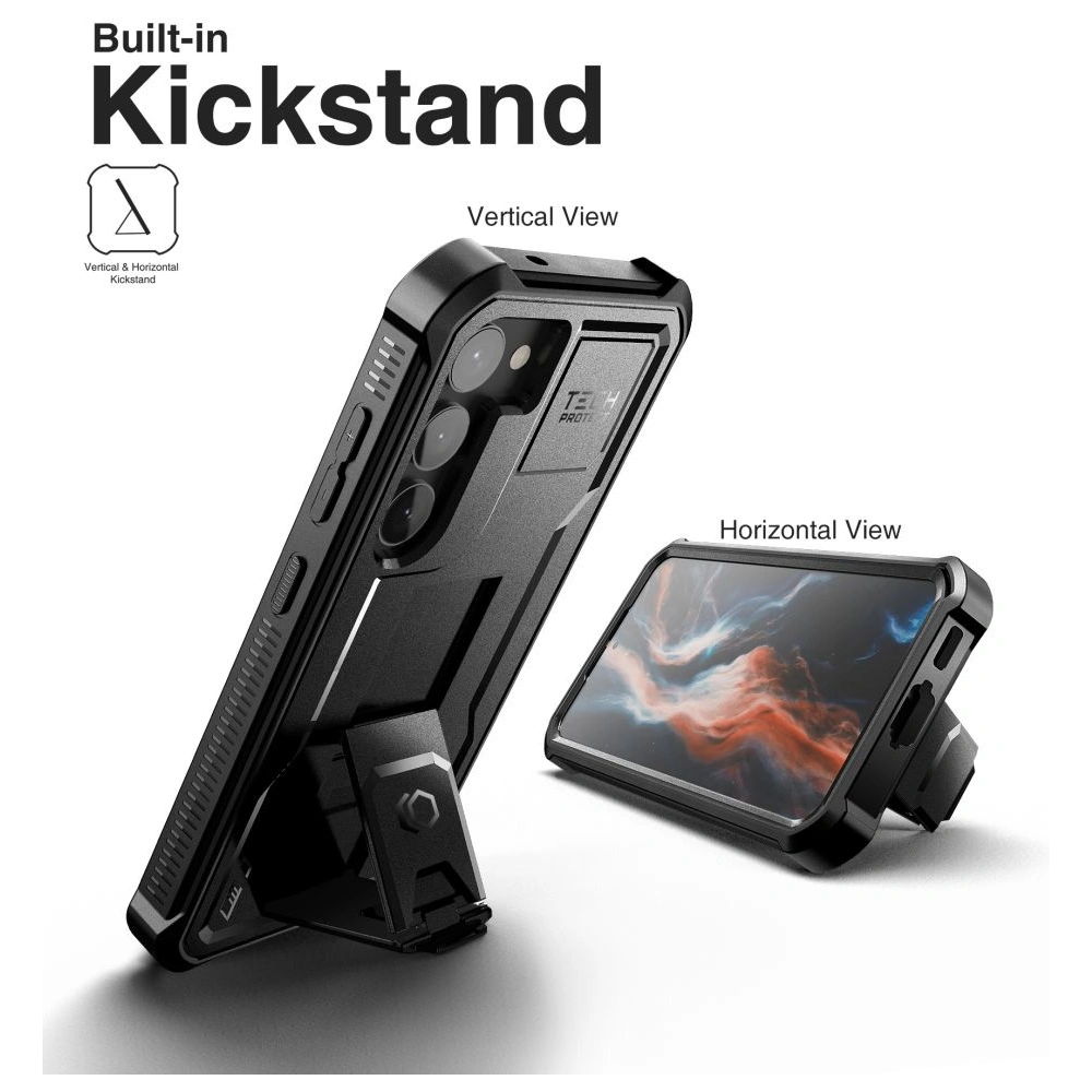 Wholesale Tech-Protect Kevlar Pro Samsung Galaxy S23+ Plus Black - THP1724 - {ean13} - Hurt