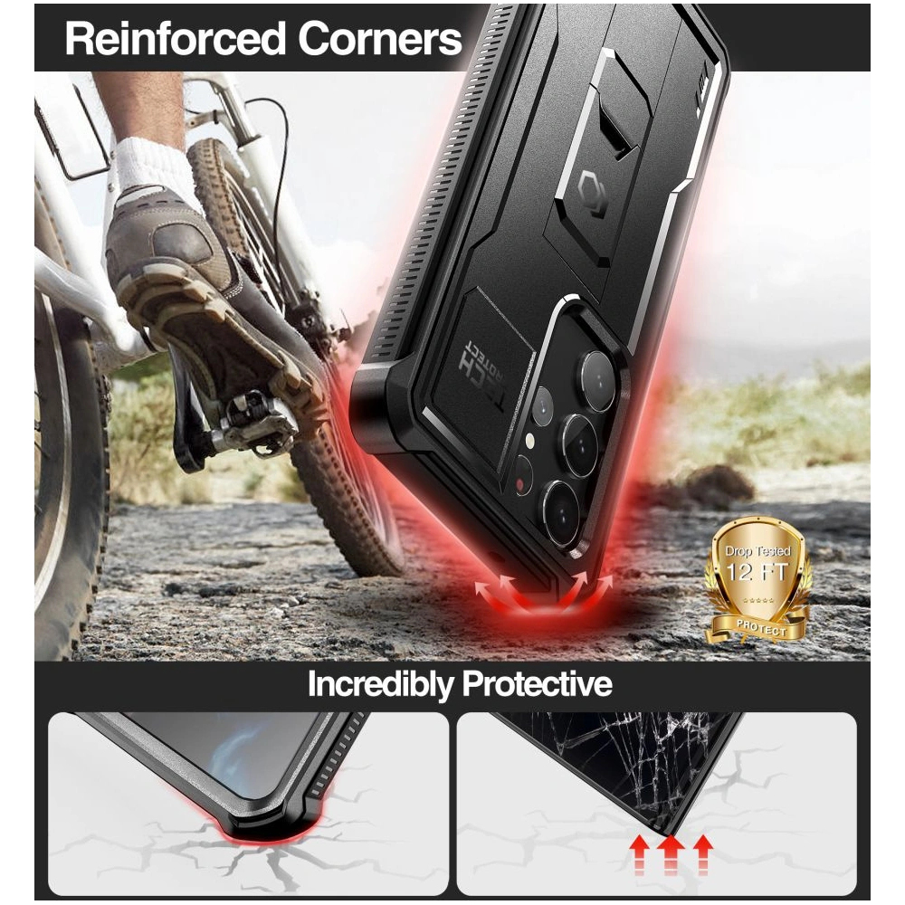 Hurtownia GSM - Case Tech-Protect Kevlar Pro Samsung Galaxy S23 Ultra Schwarz - THP1725 - {ean13} - Hurt