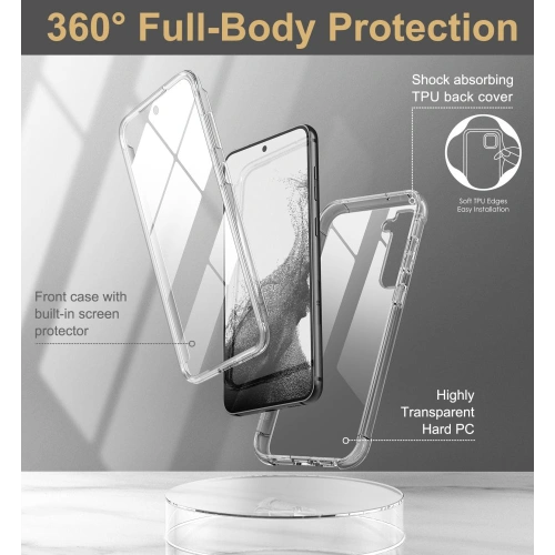Etui Tech-Protect Kevlar Samsung Galaxy S23+ Plus Clear