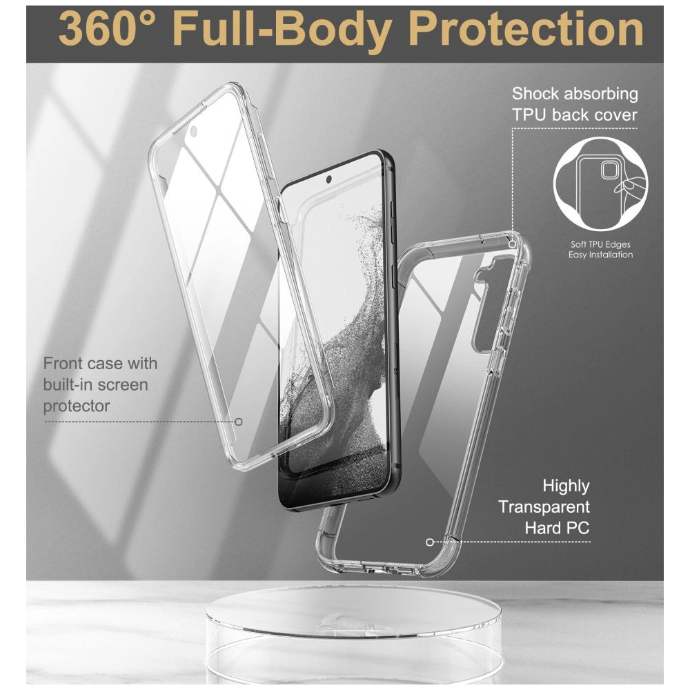 Hurtownia GSM - Etui Tech-Protect Kevlar Samsung Galaxy S23+ Plus Clear - THP1727 - {ean13} - Hurt