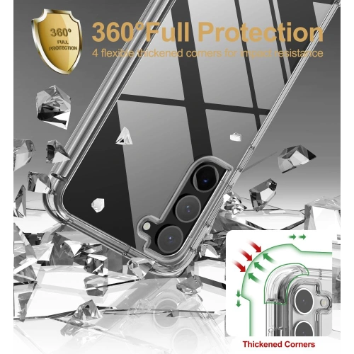 Etui Tech-Protect Kevlar Samsung Galaxy S23+ Plus Clear