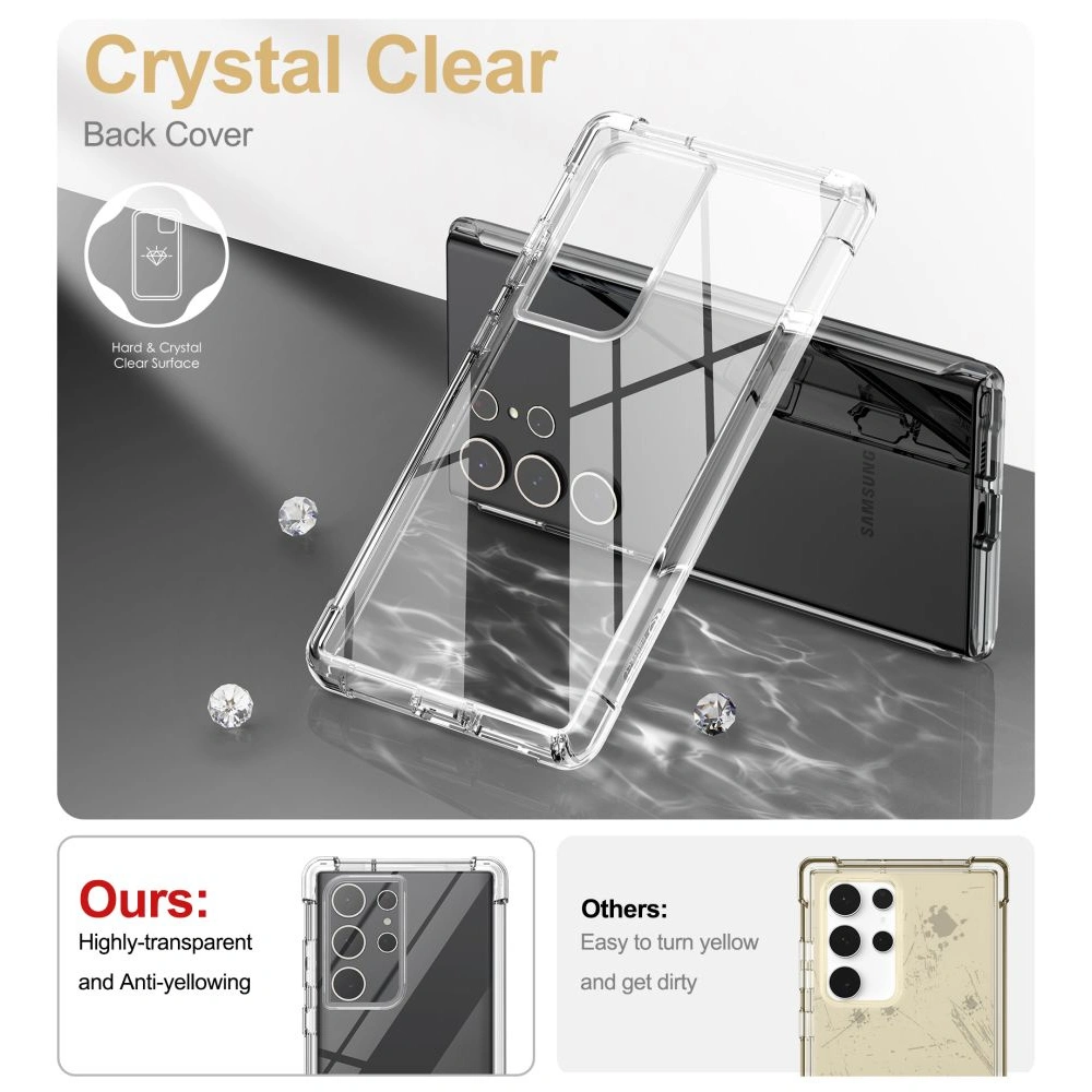 Wholesale Tech-Protect Kevlar Samsung Galaxy S23 Ultra Clear - THP1728 - {ean13} - Hurt