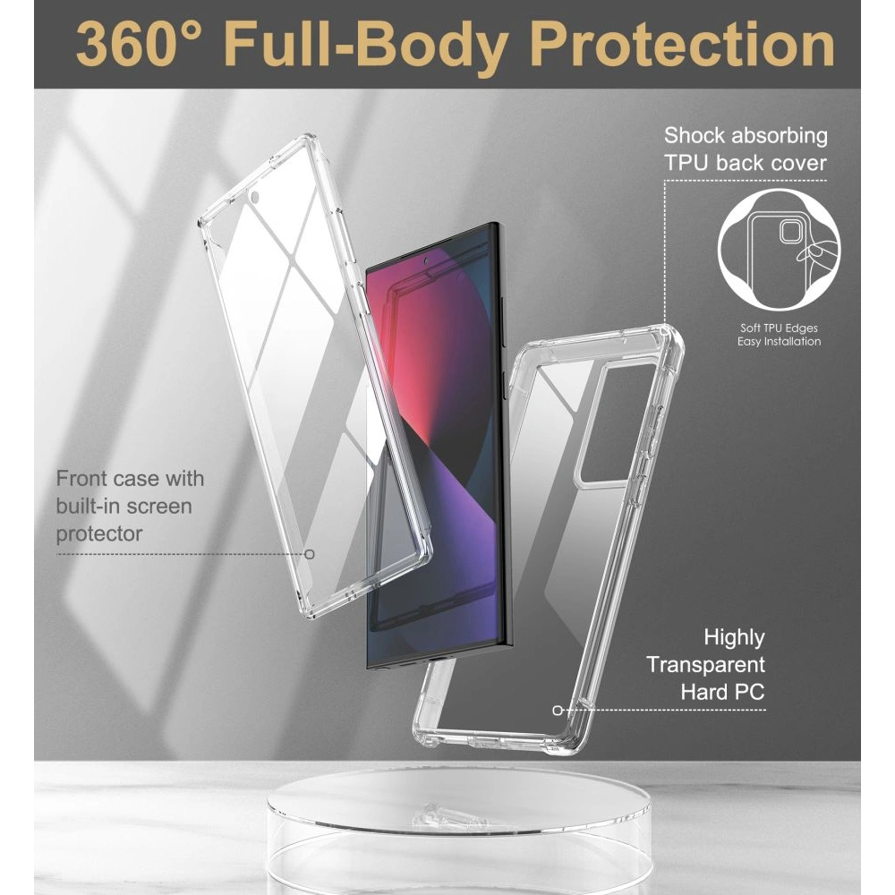 Hurtownia GSM - Case Tech-Protect Kevlar Samsung Galaxy S23 Ultra Clear - THP1728 - {ean13} - Hurt