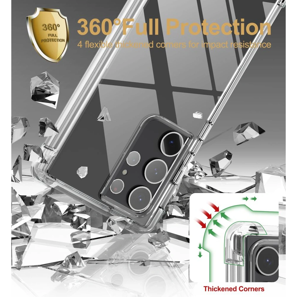 Hurtownia GSM - Case Tech-Protect Kevlar Samsung Galaxy S23 Ultra Clear - THP1728 - {ean13} - Hurt