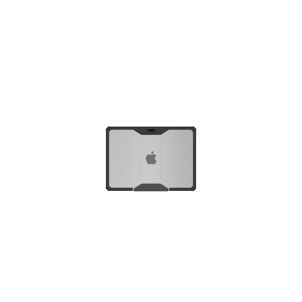 Etui UAG Plyo Apple MacBook Air 13 2022 M2 (ice-black)