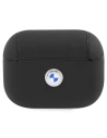 Hurtownia GSM - Etui BMW BMAP2SSLBK Apple AirPods Pro 2 fekete/gold Genuin bőr Ezüst logo - BMW343 - {ean13} - Hurt