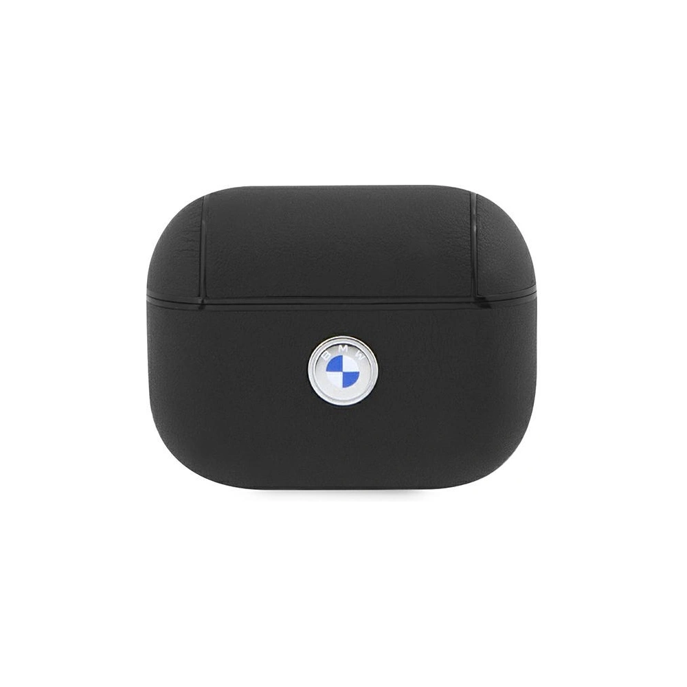 Hurtownia GSM - Etui BMW BMAP2SSLBK Apple AirPods Pro 2 fekete/gold Genuin bőr Ezüst logo - BMW343 - {ean13} - Hurt