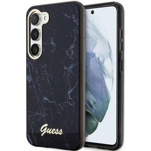 Hurtownia GSM - Etui Guess GUHCS23MPCUMAK Samsung Galaxy S23+ Plus negru/black hardcase Marble - GUE2416 - {ean13} - Hurt