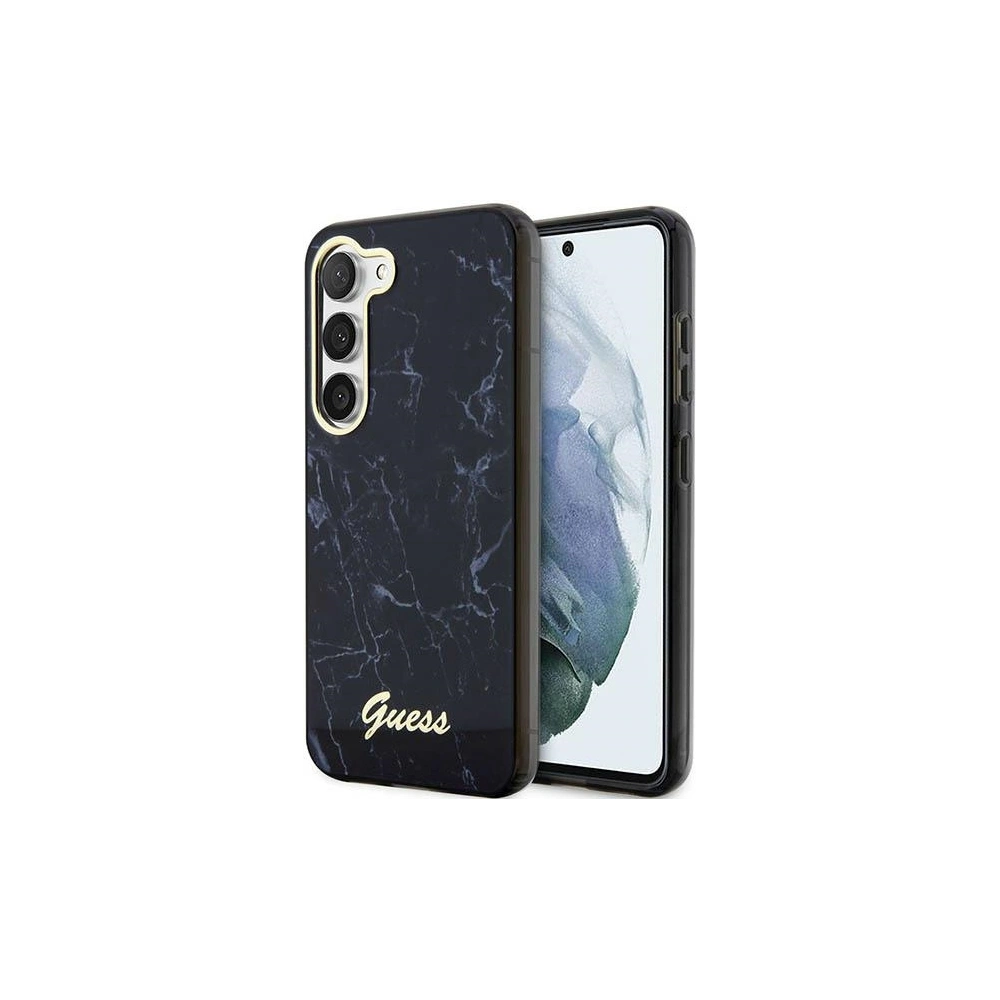 Hurtownia GSM - Etui Guess GUHCS23MPCUMAK Samsung Galaxy S23+ Plus negru/black hardcase Marble - GUE2416 - {ean13} - Hurt