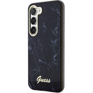Hurtownia GSM - Etui Guess GUHCS23MPCUMAK Samsung Galaxy S23+ Plus negru/black hardcase Marble - GUE2416 - {ean13} - Hurt