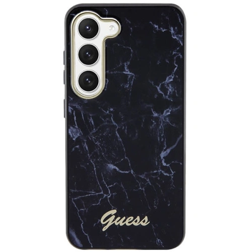 Etui Guess GUHCS23MPCUMAK Samsung Galaxy S23+ Plus czarny/black hardcase Marble