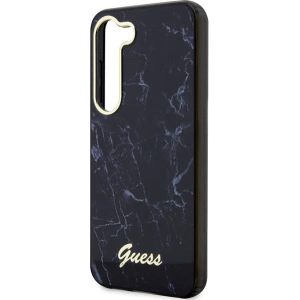 Hurtownia GSM - Etui Guess GUHCS23MPCUMAK Samsung Galaxy S23+ Plus negru/black hardcase Marble - GUE2416 - {ean13} - Hurt