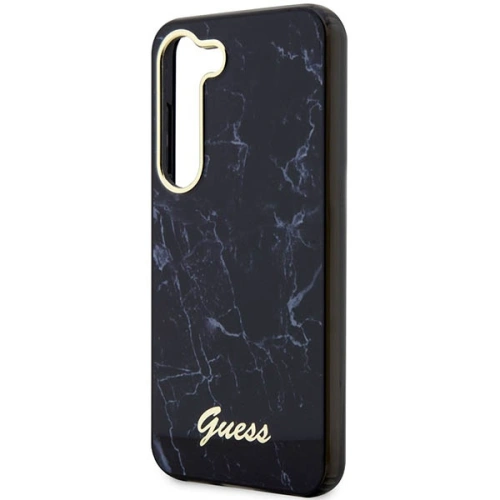 Etui Guess GUHCS23MPCUMAK Samsung Galaxy S23+ Plus czarny/black hardcase Marble