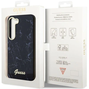 Hurtownia GSM - Etui Guess GUHCS23MPCUMAK Samsung Galaxy S23+ Plus negru/black hardcase Marble - GUE2416 - {ean13} - Hurt