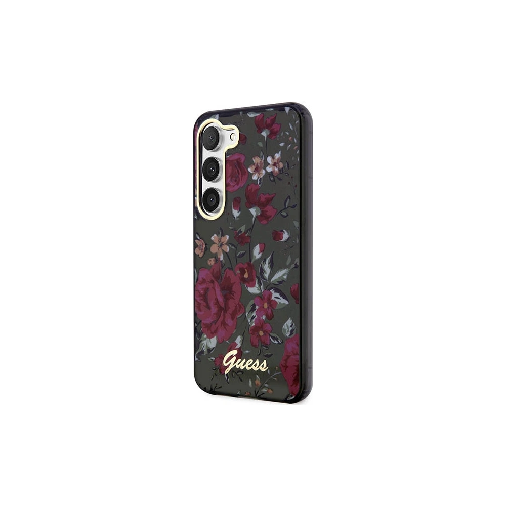Hurtownia GSM - Etui Guess GUHCS23SHCFWSA Samsung Galaxy S23 verde/khaki hardcase Flower Collection - GUE2417 - {ean13} - Hurt