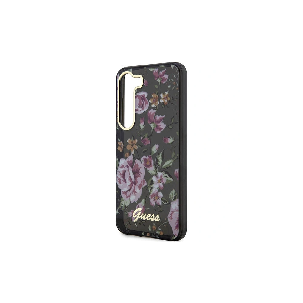Hurtownia GSM - Etui Guess GUHCS23SHCFWSK Samsung Galaxy S23 černý/black hardcase Flower Collection - GUE2418 - {ean13} - Hurt