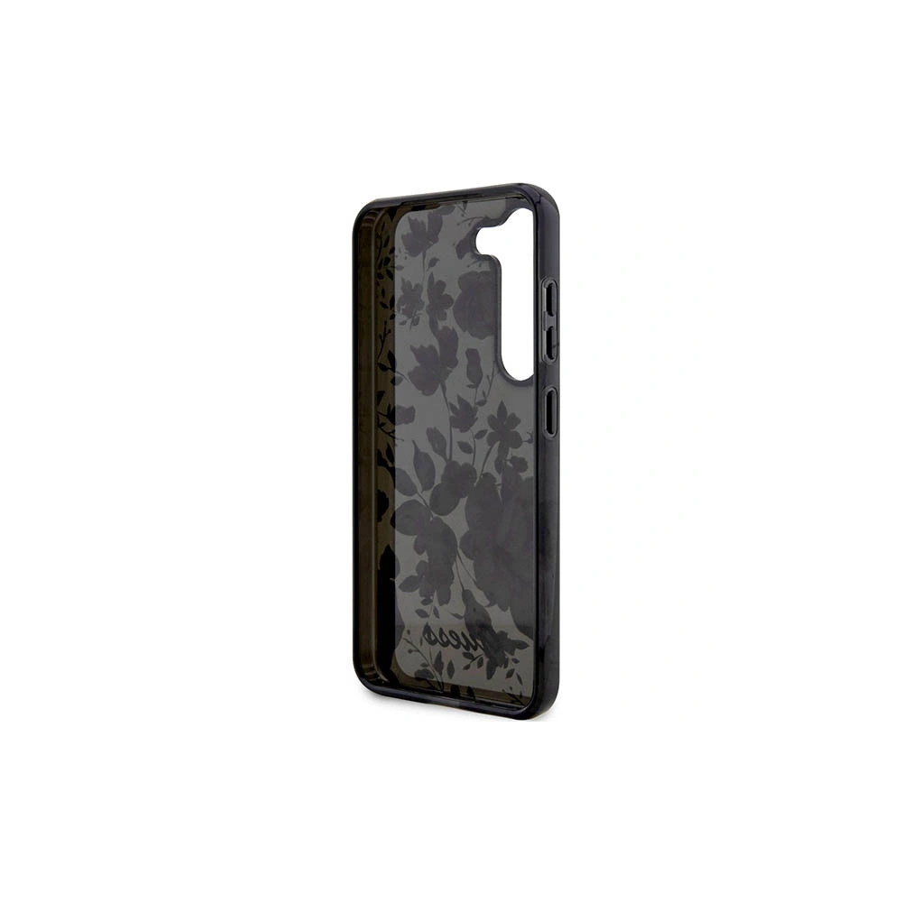 Hurtownia GSM - Etui Guess GUHCS23SHCFWSK Samsung Galaxy S23 negru/black hardcase Flower Collection - GUE2418 - {ean13} - Hurt