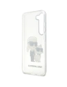 Hurtownia GSM - Etui Karl Lagerfeld KLHCS23MHNKCTGT Samsung Galaxy S23+ Plus carcasă transparentă din plastic Gliter Etui Karl&Choupette - KLD1491 - {ean13} - Hurt