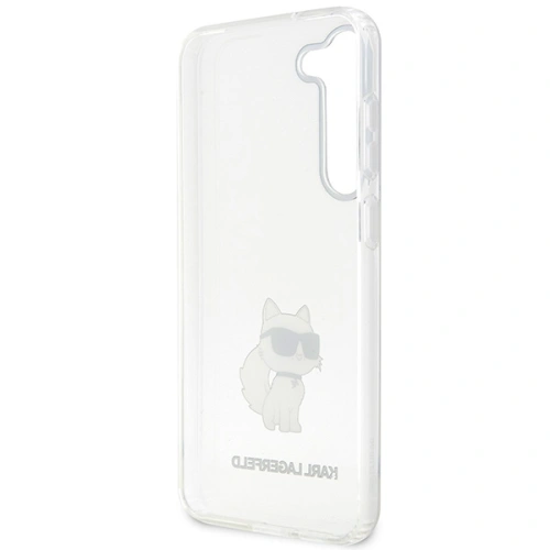 Etui Karl Lagerfeld KLHCS23SHNCHTCT Samsung Galaxy S23 transparent hardcase Ikonik Choupette