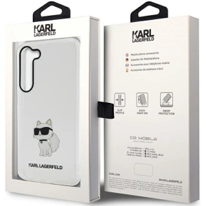 Hurtownia GSM - Etui Karl Lagerfeld KLHCS23SHNCHTCT Samsung Galaxy S23 átlátszó kemény tok Ikonik Choupette - KLD1494 - {ean13} - Hurt