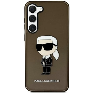 Hurtownia GSM - Etui Karl Lagerfeld KLHCS23SHNIKTCK Samsung Galaxy S23 negru/black hardcase Ikonik Etui Karl Lagerfeld - KLD1495 - {ean13} - Hurt