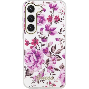 Hurtownia GSM - Etui Guess GUHCS23SHCFWST Samsung Galaxy S23 fehér/white hardcase Flower Collection - GUE2420 - {ean13} - Hurt