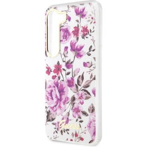 Hurtownia GSM - Etui Guess GUHCS23SHCFWST Samsung Galaxy S23 biały/white hardcase Flower Collection - GUE2420 - {ean13} - Hurt