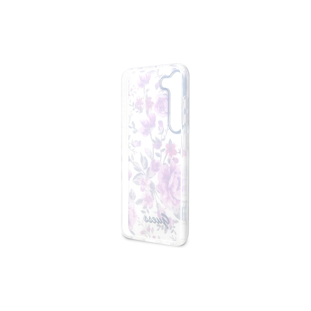Hurtownia GSM - Etui Guess GUHCS23SHCFWST Samsung Galaxy S23 fehér/white hardcase Flower Collection - GUE2420 - {ean13} - Hurt
