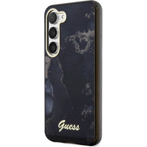 Hurtownia GSM - Etui Guess GUHCS23SHTMRSK Samsung Galaxy S23 fekete/black hardcase Golden Marble Collection - GUE2421 - {ean13} - Hurt