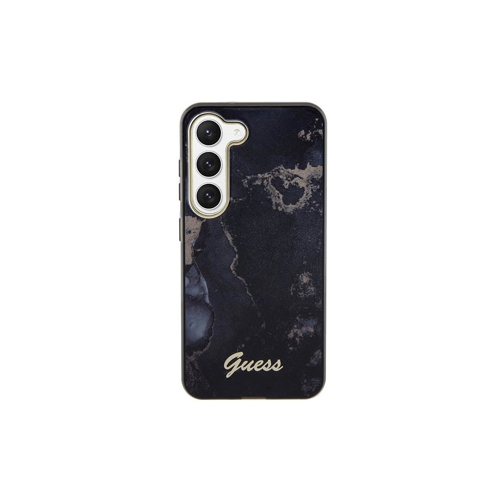 Hurtownia GSM - Etui Guess GUHCS23SHTMRSK Samsung Galaxy S23 negru/black hardcase Golden Marble Collection - GUE2421 - {ean13} - Hurt