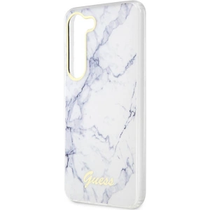 Hurtownia GSM - Etui Guess GUHCS23SPCUMAH Samsung Galaxy S23 fehér/white hardcase Marble - GUE2422 - {ean13} - Hurt