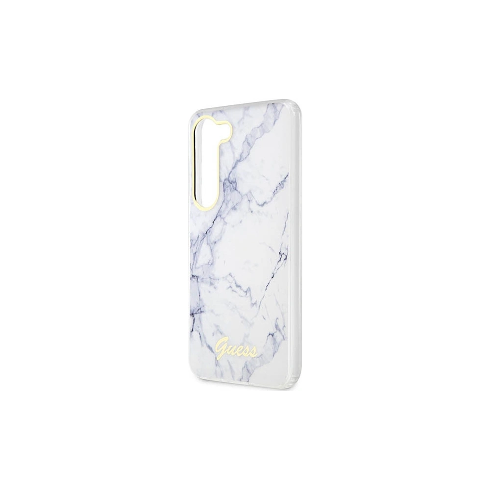 Hurtownia GSM - Etui Guess GUHCS23SPCUMAH Samsung Galaxy S23 alb/biały hardcase Marble - GUE2422 - {ean13} - Hurt