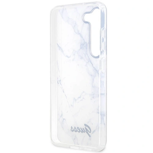 Etui Guess GUHCS23SPCUMAH Samsung Galaxy S23 biały/white hardcase Marble