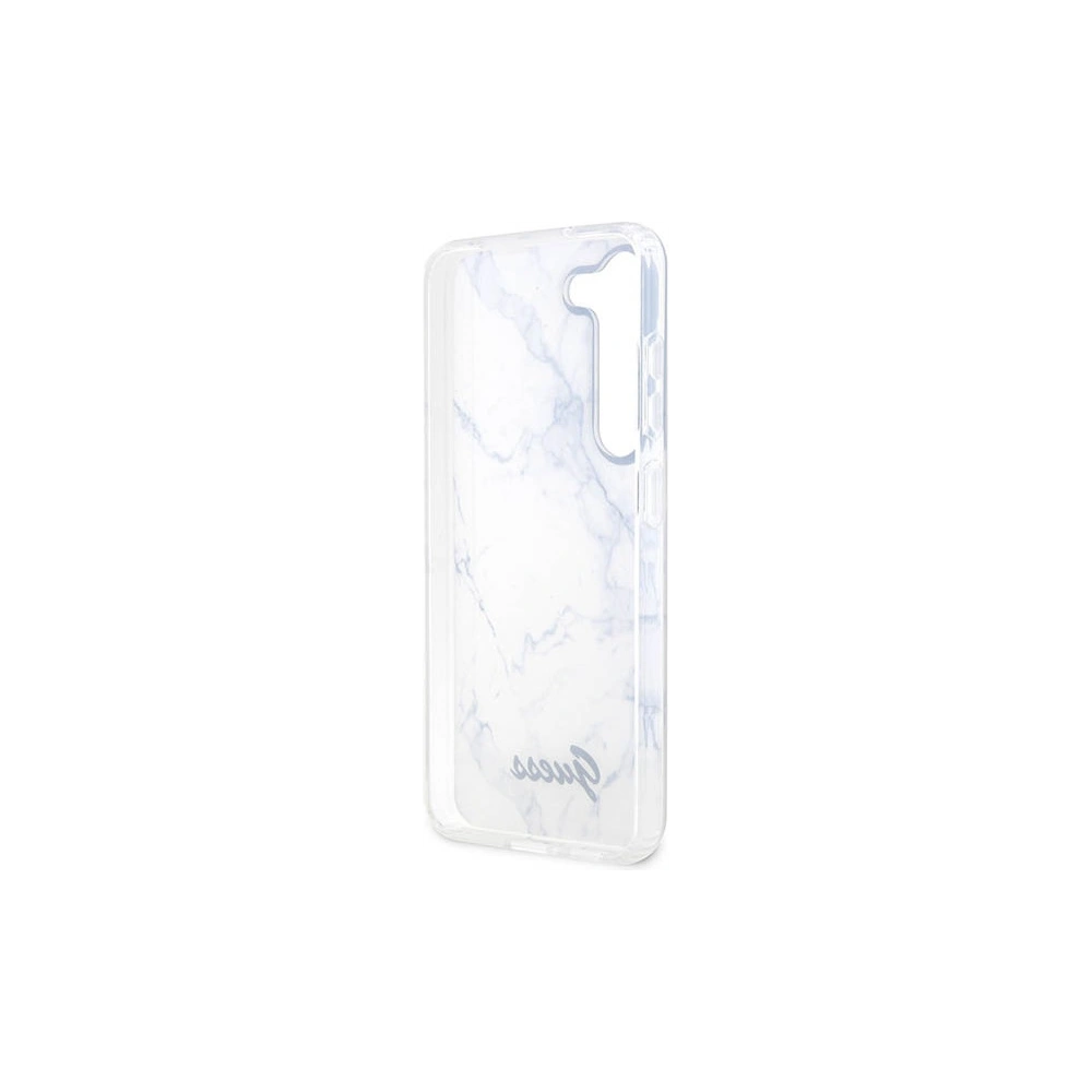 Hurtownia GSM - Etui Guess GUHCS23SPCUMAH Samsung Galaxy S23 alb/biały hardcase Marble - GUE2422 - {ean13} - Hurt