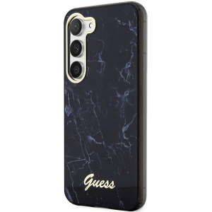 Hurtownia GSM - Etui Guess GUHCS23SPCUMAK Samsung Galaxy S23 negru/black hardcase Marble - GUE2423 - {ean13} - Hurt