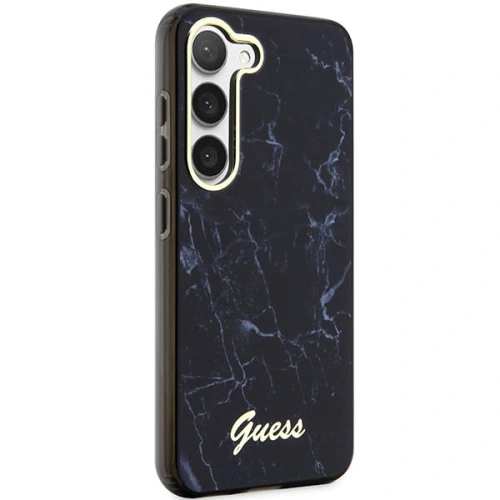Etui Guess GUHCS23SPCUMAK Samsung Galaxy S23 czarny/black hardcase Marble