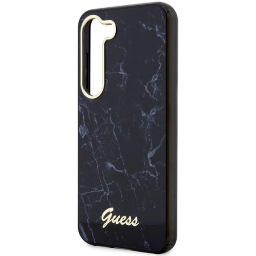 Etui Guess GUHCS23SPCUMAK Samsung Galaxy S23 czarny/black hardcase Marble