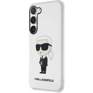 Hurtownia GSM - Etui Karl Lagerfeld KLHCS23SHNIKTCT Samsung Galaxy S23 átlátszó kemény tok Ikonik Etui Karl Lagerfeld - KLD1496 - {ean13} - Hurt