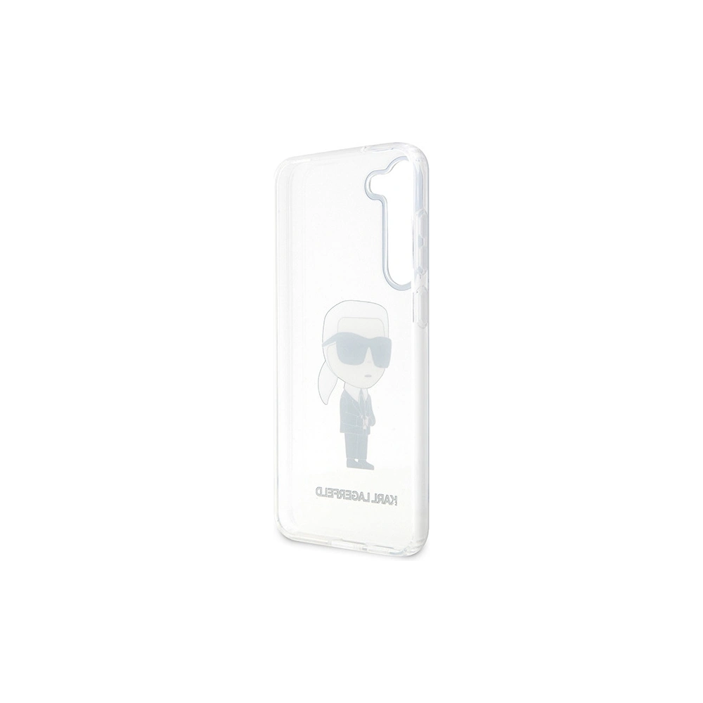 Hurtownia GSM - Etui Karl Lagerfeld KLHCS23SHNIKTCT Samsung Galaxy S23 carcasă transparentă hardcase Ikonik Etui Karl Lagerfeld - KLD1496 - {ean13} - Hurt