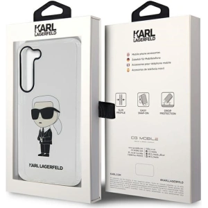Hurtownia GSM - Etui Karl Lagerfeld KLHCS23SHNIKTCT Samsung Galaxy S23 átlátszó kemény tok Ikonik Etui Karl Lagerfeld - KLD1496 - {ean13} - Hurt